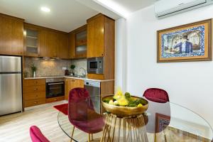 Köök või kööginurk majutusasutuses Adega do Balé
