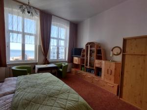 Postel nebo postele na pokoji v ubytování Villa Freya