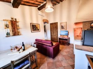 Khu vực ghế ngồi tại Agriturismo La Villa