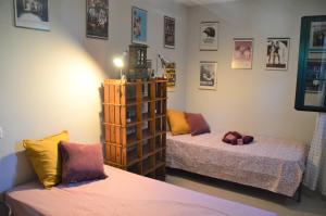 Postel nebo postele na pokoji v ubytování Relaxing Duplex Costa Teguise