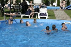 Bazén v ubytování B&B Vila Raj nebo v jeho okolí