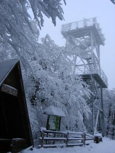Apartament Mountains Góry Sowie v zime