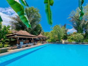 Swimmingpoolen hos eller tæt på Green Tropical Village