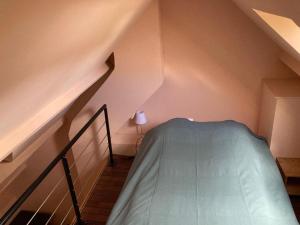 Кровать или кровати в номере Belle villa de bord de mer