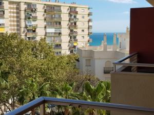 A balcony or terrace at La Bonita - Benalmadena