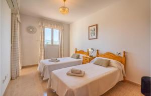 Posteľ alebo postele v izbe v ubytovaní Gorgeous Home In Port Dalcúdia