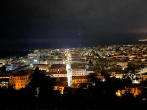 Výhľad na mesto Terracina alebo výhľad na mesto priamo z apartmánu