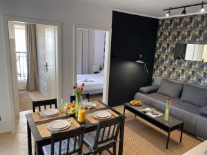 Posezení v ubytování Apartament Przy Plaży PROMENADA Świnoujście