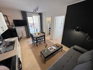 Posezení v ubytování Apartament Przy Plaży PROMENADA Świnoujście