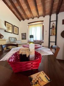 Posezení v ubytování Agriturismo Campo dei Lupi