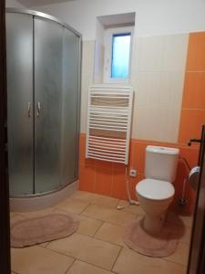 Kúpeľňa v ubytovaní Penzión Novstav Turčianske Teplice