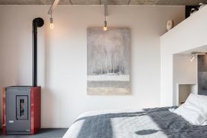 Letto o letti in una camera di Le Garage