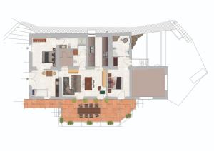 The floor plan of Amoliv