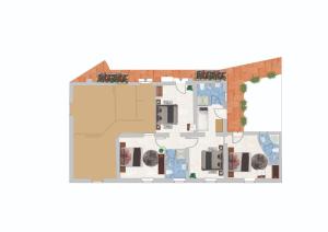 The floor plan of Amoliv