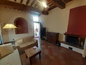 Χώρος καθιστικού στο Casa degli Orti
