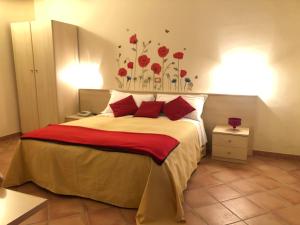Voodi või voodid majutusasutuse Hotel Di Rocco toas