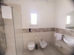 Koupelna v ubytování B&B Casa Denittis