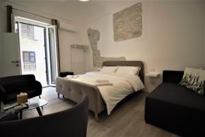 Voodi või voodid majutusasutuse B&B Belvedere All'Idria toas