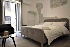 Voodi või voodid majutusasutuse B&B Belvedere All'Idria toas