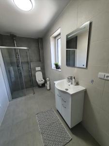 Łazienka w obiekcie Apartmány Sunny hill