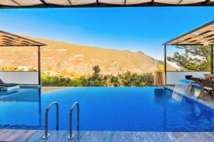 The swimming pool at or close to Villa Asal, villa with private pool and amazing mountain view