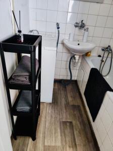 Koupelna v ubytování Apartmán Domov Děčín