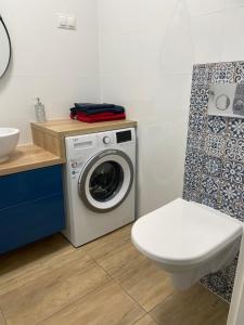 Kúpeľňa v ubytovaní Apartament Dziewiątka