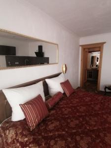 Łóżko lub łóżka w pokoju w obiekcie Resort Hanni Deisenberger