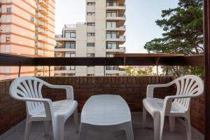 Edificio Las Arenas tesisinde bir balkon veya teras