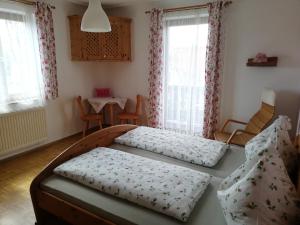 Krevet ili kreveti u jedinici u okviru objekta Ferienwohnung Wachmann