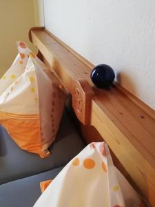 Krevet ili kreveti u jedinici u okviru objekta Ferienwohnung Wachmann