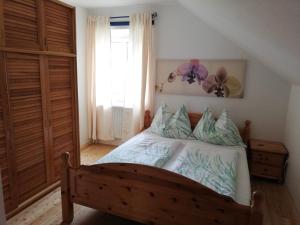 Krevet ili kreveti u jedinici u okviru objekta Ferienwohnung Wachmann