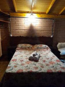 Katil atau katil-katil dalam bilik di Sossego do Interior III +10 gambar