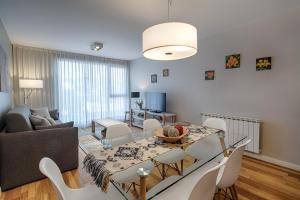 Χώρος καθιστικού στο AMANCAY DEL LAGO - Apartamento a Orillas del Lago