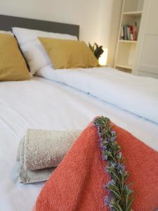 Łóżko lub łóżka w pokoju w obiekcie Apartment Zoanda