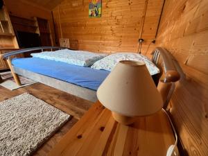Postel nebo postele na pokoji v ubytování Haus Elsbeere