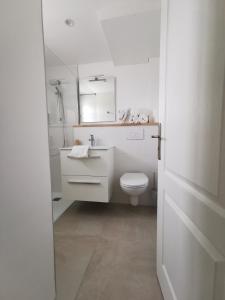Koupelna v ubytování L'auberge Camarguaise