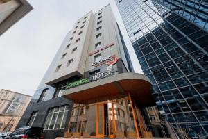 Budova, kde se hotel nachází
