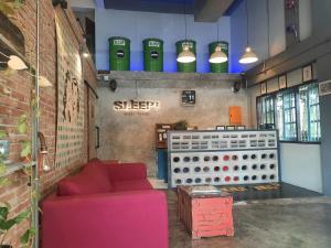 Posezení v ubytování Sleep Guesthouse