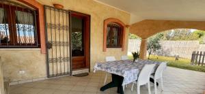 Balkón alebo terasa v ubytovaní Casa Olivo Le ginestre
