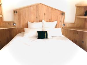 Postel nebo postele na pokoji v ubytování L'auberge Camarguaise