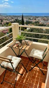 Balkón nebo terasa v ubytování PMP Adamia Apartments