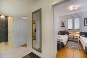 Postel nebo postele na pokoji v ubytování Apartment Marica