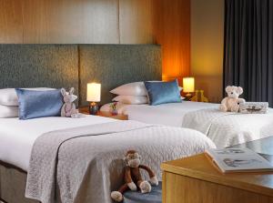 Voodi või voodid majutusasutuse Seafield Hotel & Spa Resort toas