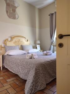 Postel nebo postele na pokoji v ubytování Casa Aurora