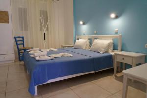 Postel nebo postele na pokoji v ubytování Residence La Scala
