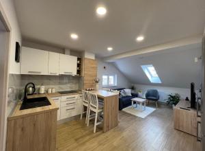 Kuchyňa alebo kuchynka v ubytovaní Apartmani Nova