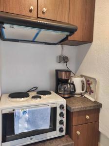 A kitchen or kitchenette at NATURE GUEST HOUSE KASTRAKI