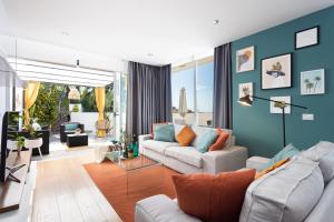 Istumisnurk majutusasutuses Home2Book Amazing Santa Úrsula, Sea Views & Terrace