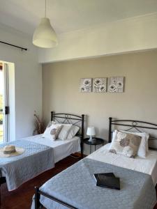 Ένα ή περισσότερα κρεβάτια σε δωμάτιο στο Ilias Apartments Dassia By Hotelius